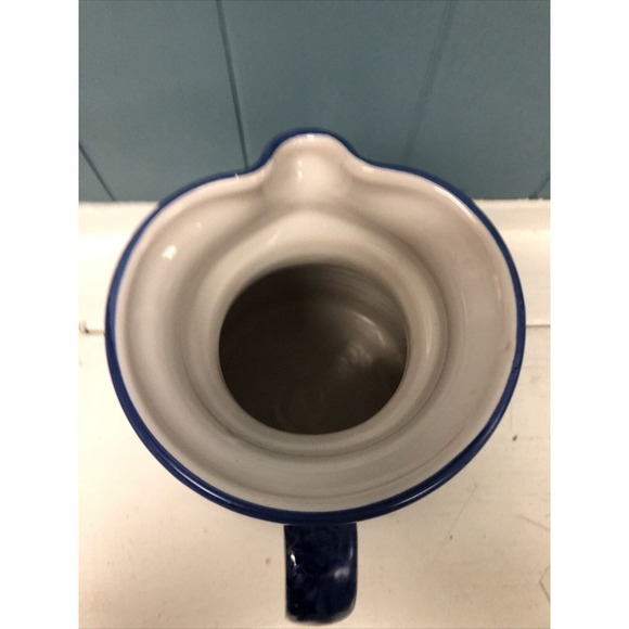 De La Cal Puente Espana Art Pottery Pitcher- Columbia Restaurant Sangria - Picture 8 of 9